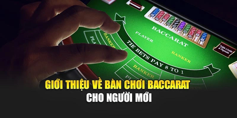 Giới thiệu về bàn chơi baccarat cho người mới
